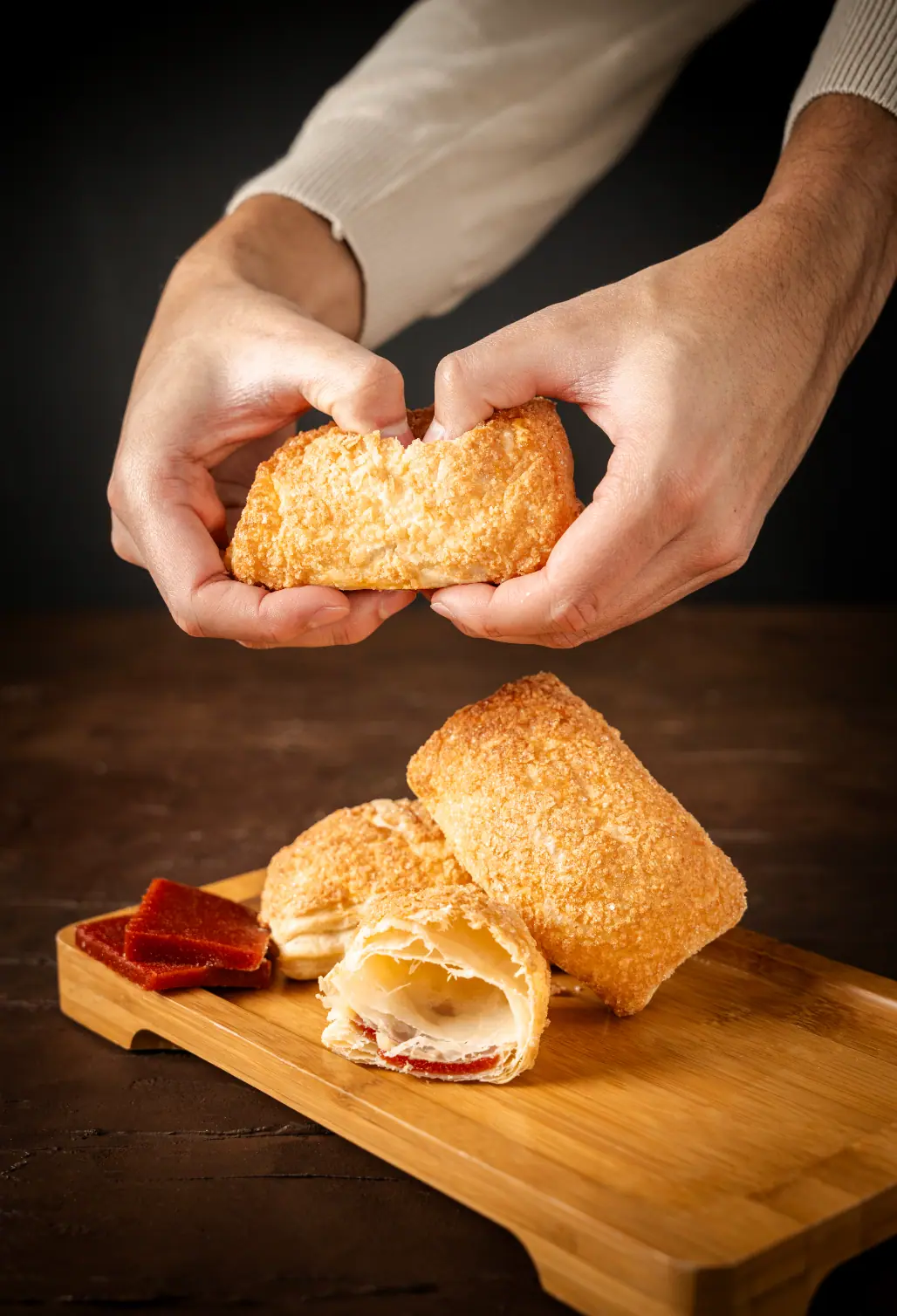Hojaldritas con bocadillo
